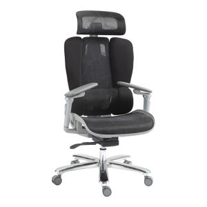 Office manager chair Chocky black mesh 68x69x120cm