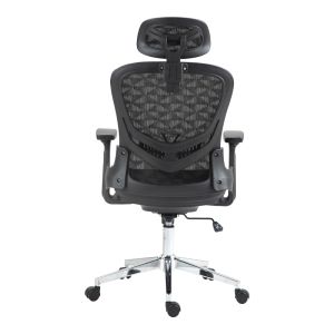 Office manager chair Mergi black mesh 62x63x120cm