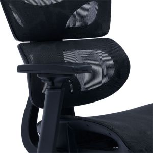 Thelonius Mesh Armrest Office Chair in Black