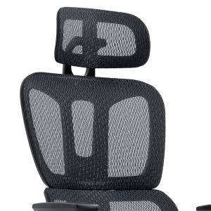 Office chair with footrest Verdant Premium Quality mesh black