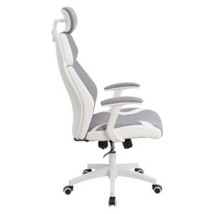 Office chair gray-white 65x73x130cm Hm1086,10