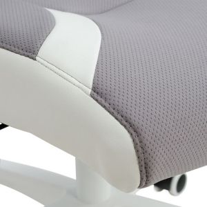 Office chair gray-white 65x73x130cm Hm1086,10