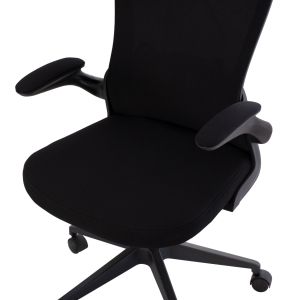 Office chair black mesh, black frame 60x56x105cm Hm1178,01