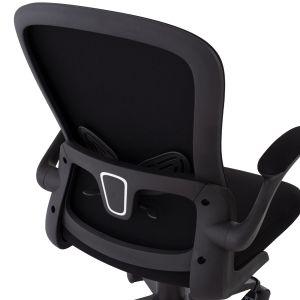 Office chair black mesh, black frame 60x56x105cm Hm1178,01