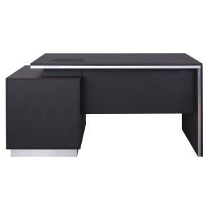Office cabinet with right cabinet Rosewood 160x80x76cm Hm2087r