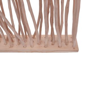 Параван тиково дърво Naturally в естествен нюанс 120x25x200см