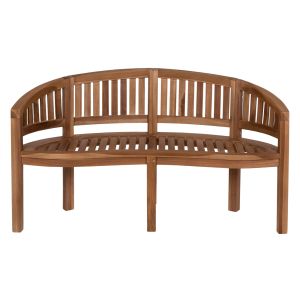 Bench Capo Hm9539 made of solid teak wood in natural color 149x59x86hcm