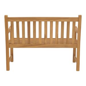 Bench Nat teak in natural color 120x57x96cm