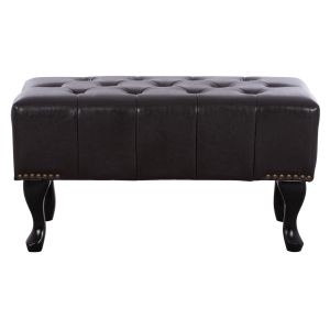 Bench T,chesterfield Emma dark brown Hm226,01