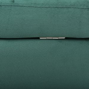 Bench with storage chest Cypress Hm279,13 plush green 90x50x52hcm