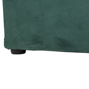 Bench with storage chest Cypress Hm279,13 plush green 90x50x52hcm