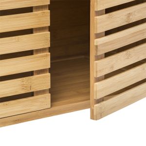 Bathroom bench-cabinet Sicela natural color 60.5x28x59cm