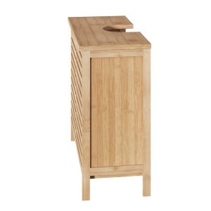 Bathroom bench-cabinet Sicela natural color 60.5x28x59cm