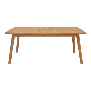 Пино маса разширяваща се тиково дърво в естествен нюанс 180/240x100x75см
