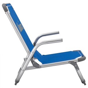 Beach chair Hm5053,01 blue aluminum 56x70x66cm