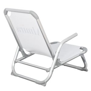Beach chair Hm5053,03 white aluminum 56x70x66cm