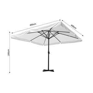 Beach umbrella Shoreline 4x4x2.9m