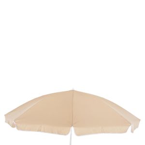 Beach umbrella with 8 fiberglass spokes 2.00m Hm6015.04 color mocha-white pole