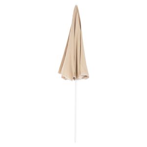 Beach umbrella with 8 fiberglass spokes 2.00m Hm6015.04 color mocha-white pole