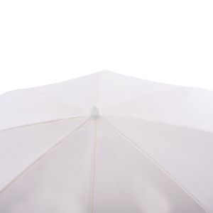 Beach umbrella with frictions beige macrame Hm5775,01 8 radii D180x200m,