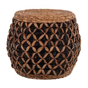 Teofilo wicker stool made of natural materials - water hyacinth D43x38cm Hm7869