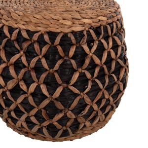 Teofilo wicker stool made of natural materials - water hyacinth D43x38cm Hm7869