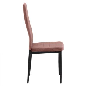 Plush chair ash rose color Hm0037,32