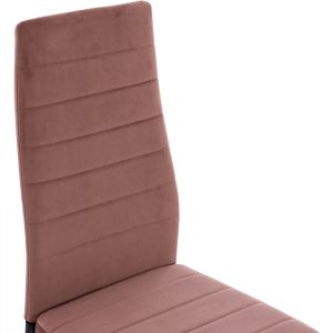 Plush chair ash rose color Hm0037,32