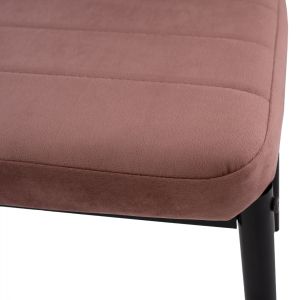 Plush chair ash rose color Hm0037,32