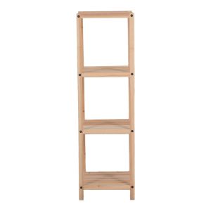 ПОДОВА ЕТАЖЕРКА ZENDIA ОТ ЕЛА В ЕСТЕСТВЕН ЦВЯТ 35X30X100СМ