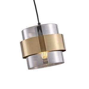 Полилей 1xe27 Max15w 180x1205mm черно-златни Arte Illumina Reliac