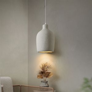 ПОЛИЛЕЙ DANAE ОТ МЕТАЛ И PS С БЯЛ АБАЖУР, ДИАМЕТЪР 30X46 СМ