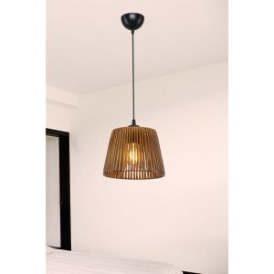 Полилей E27 кафяв D22x60cm
