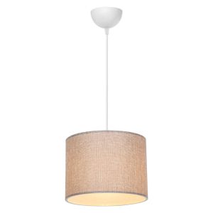 Полилей E27 цвят бял/бежов D22x60cm