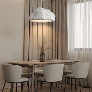 Полилей Gkery E27 бяла Ps D52x30см