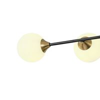 Полилей Glass 4lights 4xg9 Max 10w 1000x570mm черни Arte Illumina Pools