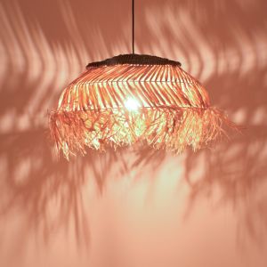 Полилей Hengiole сизал в естествено-черен цвят D60x40см