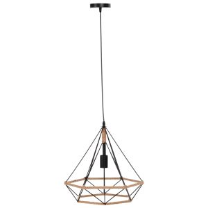 Chandelier Hm4062 black metal with ropes 33x37x128hcm
