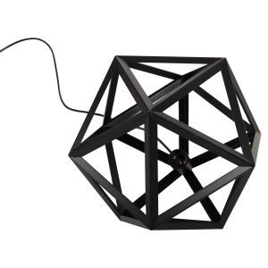 Chandelier Hm4073 black metal 30x30x35hcm