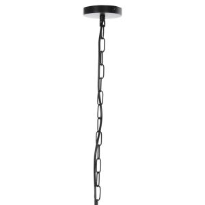 Chandelier Hm4074 with black metal shade D33x141hcm