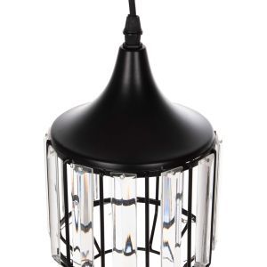 Chandelier Hm4084 black metal D14x123hcm