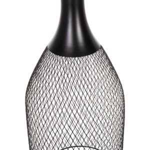 Chandelier Hm4105 black metal with mesh shade D20x145hcm