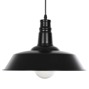 Chandelier Hm4136 with black metal shade D35x112hcm