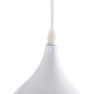 Chandelier Hm4138 with 3 lamps white metal D33x33-115hcm