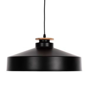 Chandelier Hm4159.01 with black metal shade D40x116hcm