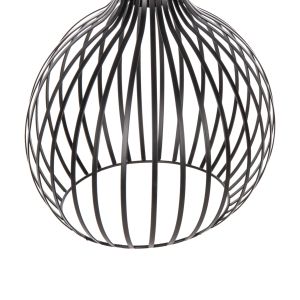Chandelier Hm4164 with black metal shade D28x138hcm
