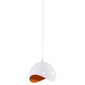 Chandelier Hm4165,02 metal sphere color white/orange D20x118hcm