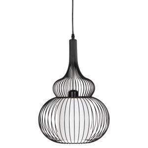 Полилей Hm4185 черен метален D30x115hcm
