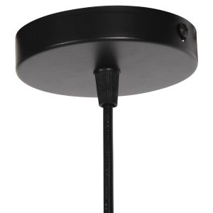 Полилей Hm4185 черен метален D30x115hcm