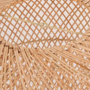 Chandelier Hm7882 rattan in natural color D49x157hcm